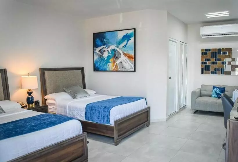 اتاق استاندارد با 2 تخت دوبل, Villa Cofresi