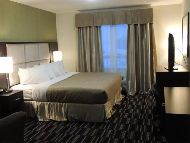 キングサイズベッドのスタンダードルーム, Western Star Inn And Suites Carlyle