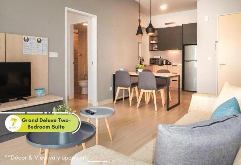 جناح ديلوكس غرفتين نوم, 7stonez Suites Windmill Genting Highlands