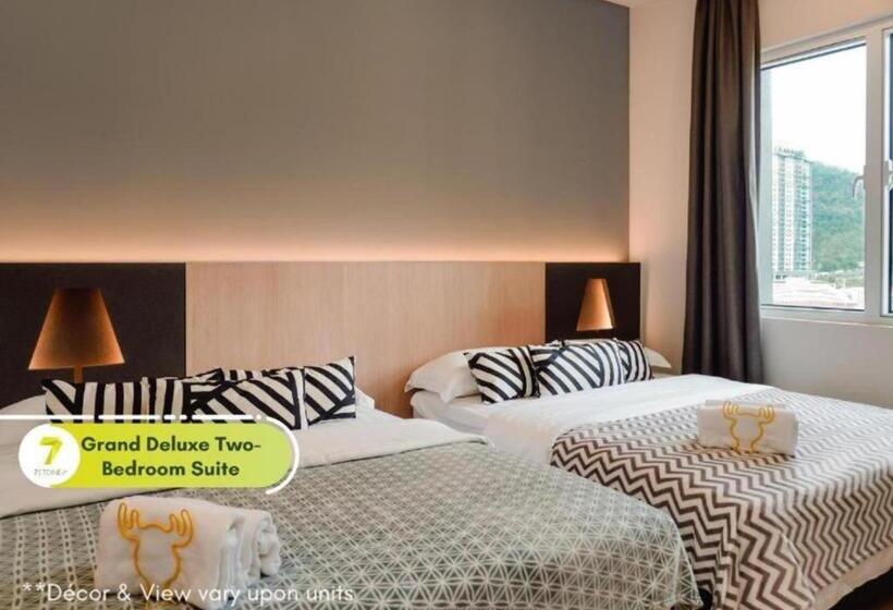 جناح ديلوكس غرفتين نوم, 7stonez Suites Windmill Genting Highlands