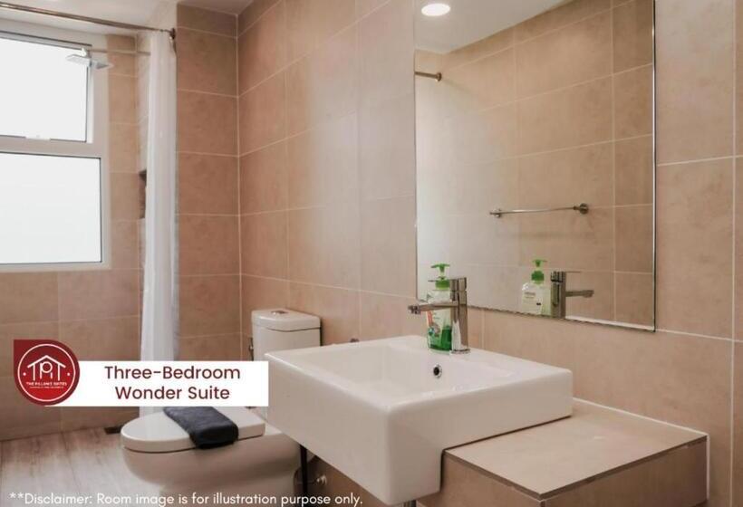 جناح 3 غرف نوم, 7stonez Suites Windmill Genting Highlands