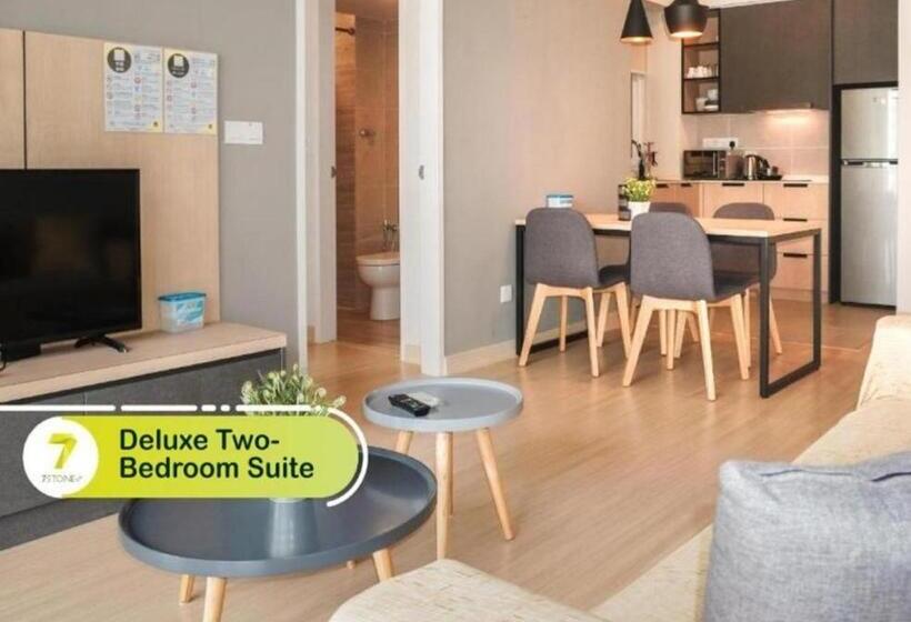 جناح ديلوكس غرفتين نوم, 7stonez Suites Windmill Genting Highlands