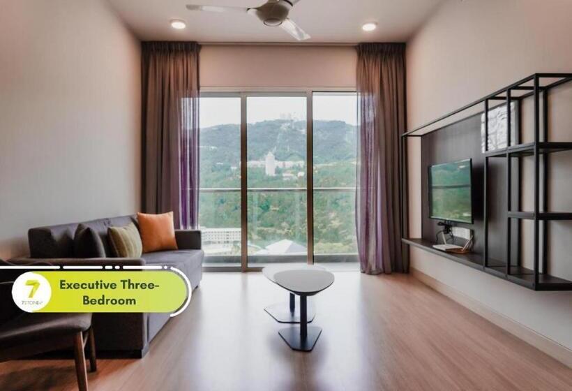 جناح 3 غرف نوم, 7stonez Suites Windmill Genting Highlands