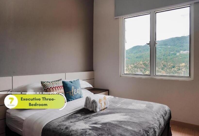 جناح 3 غرف نوم, 7stonez Suites Windmill Genting Highlands