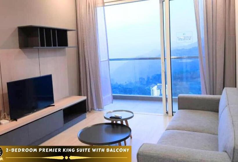 جناح بريميوم غرفتين نوم, 7stonez Suites Windmill Genting Highlands