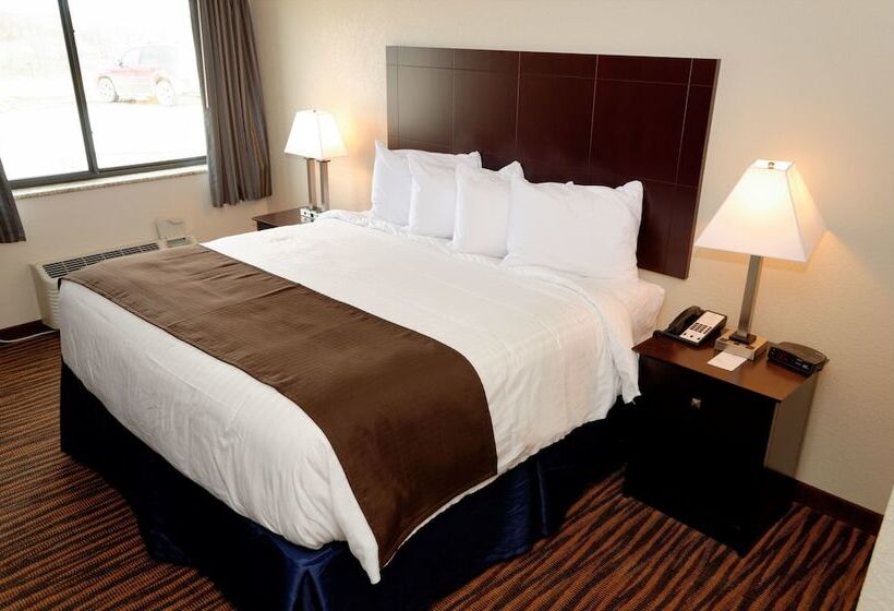 غرفة قياسية سرير كينج لذوى الإحتياجات الخاصة, Cobblestone Inn & Suites   Denison | Oak Ridge