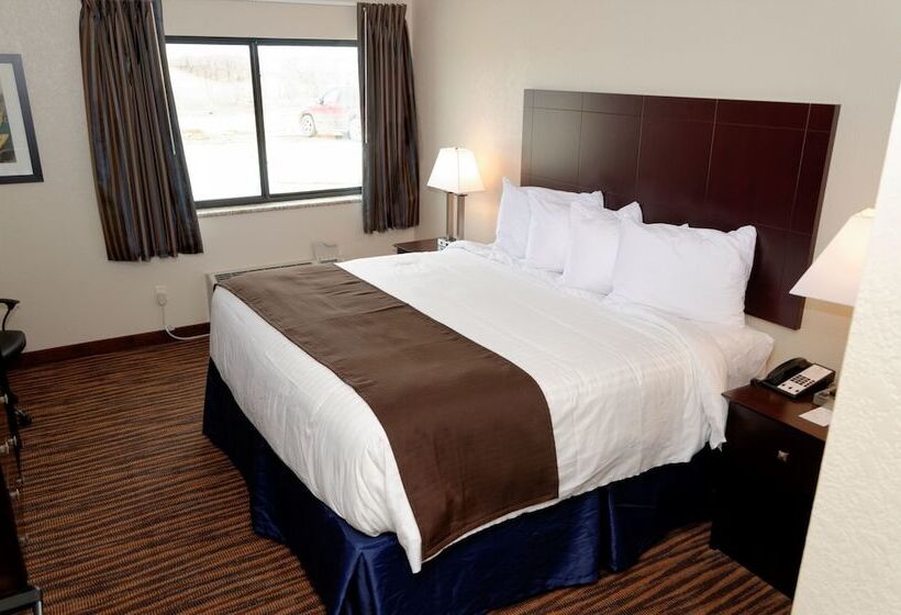 غرفة قياسية سرير كينج لذوى الإحتياجات الخاصة, Cobblestone Inn & Suites   Denison | Oak Ridge