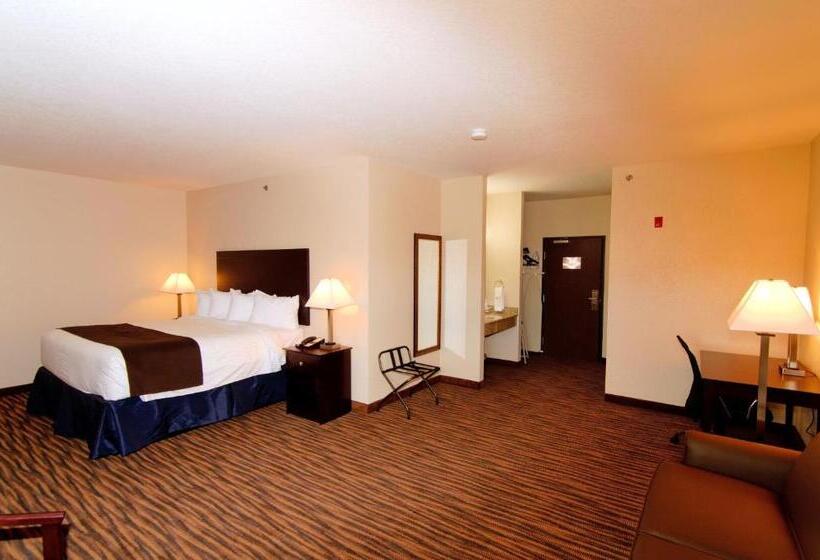이그제큐티브 스위트 킹침대, Cobblestone Inn & Suites   Denison | Oak Ridge