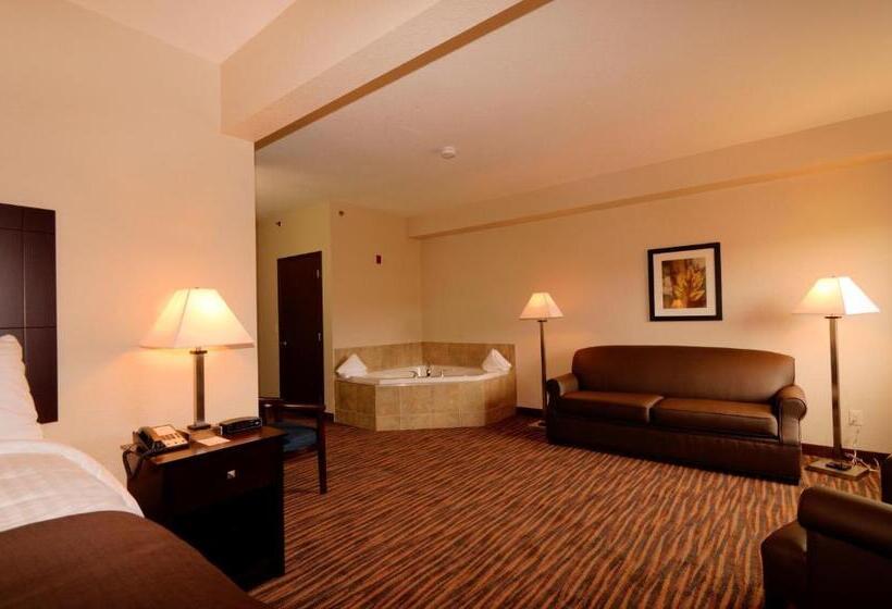 جناح مزود بجاكوزى, Cobblestone Inn & Suites   Denison | Oak Ridge