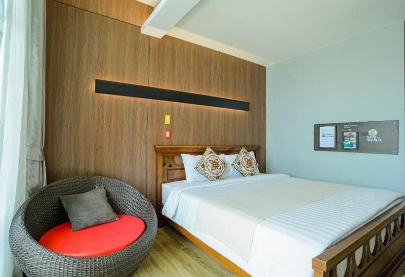 חדר סטנדרט נוף לים עם מרפסת, Talay Sai @ Thung Wua Laen