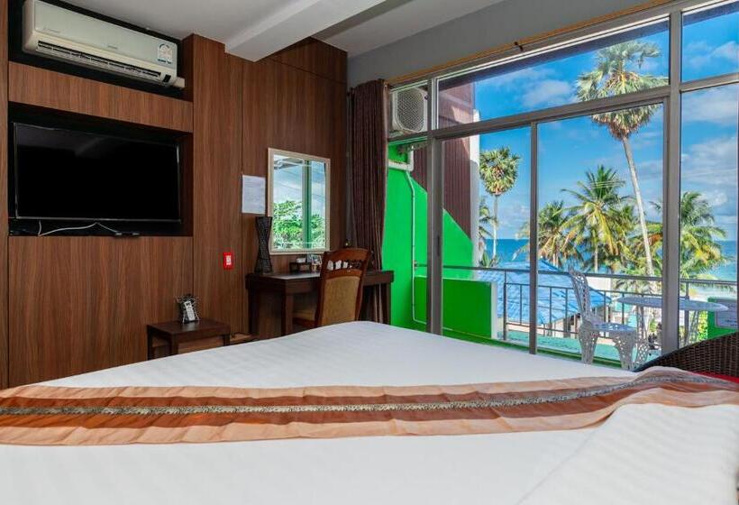 Quarto Estandar Vista Mar com Sacada, Talay Sai @ Thung Wua Laen