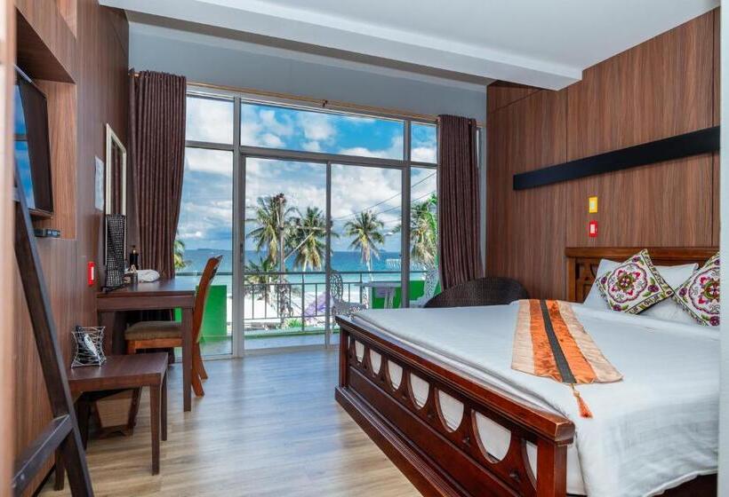 חדר סטנדרט נוף לים עם מרפסת, Talay Sai @ Thung Wua Laen