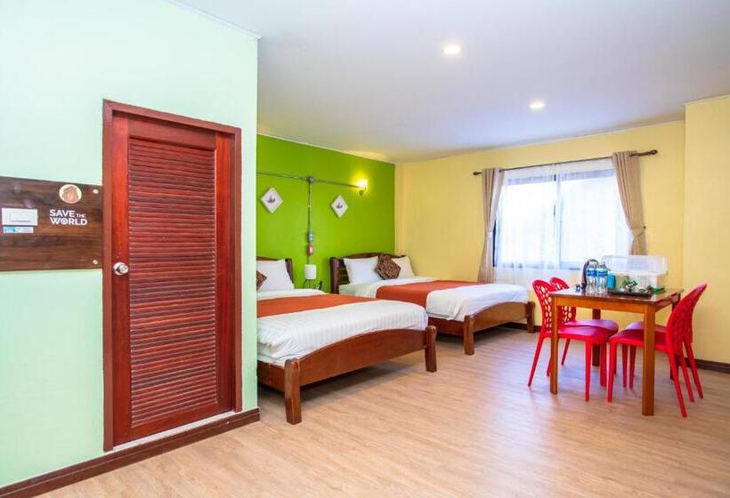 חדר אקונומי לארבעה, Talay Sai @ Thung Wua Laen