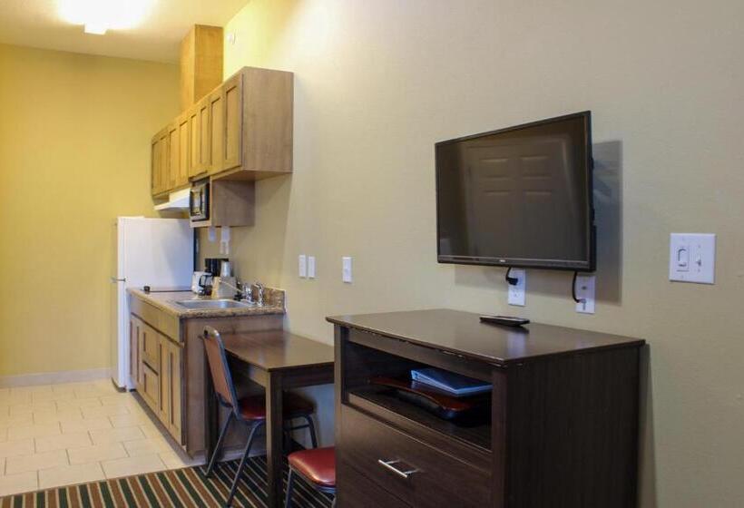 스위트 킹사이즈 침대, Texas Bungalows Hotel & Hotel Que At Lakeline Austin Cedar Park