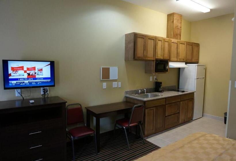 스위트 킹사이즈 침대, Texas Bungalows Hotel & Hotel Que At Lakeline Austin Cedar Park