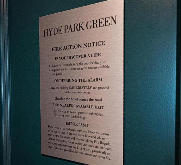 اتاق لوکس یک تخته, Hyde Park Green