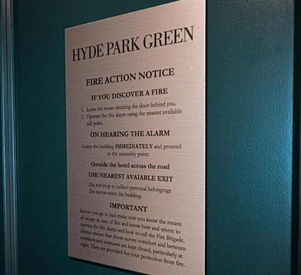 اتاق لوکس یک تخته, Hyde Park Green
