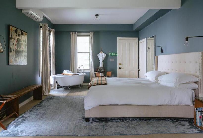 キングサイズベッドのデラックスルーム, The North Branch Inn