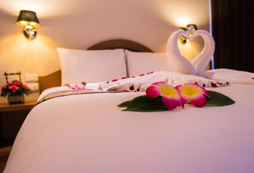 발코니가 있는 프리미엄 룸, At Samui Boutique