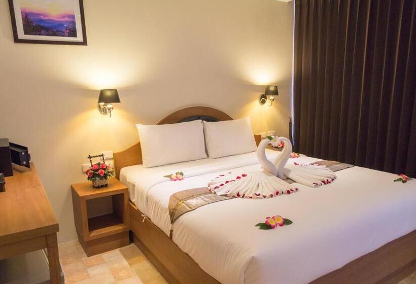 발코니가 있는 프리미엄 룸, At Samui Boutique