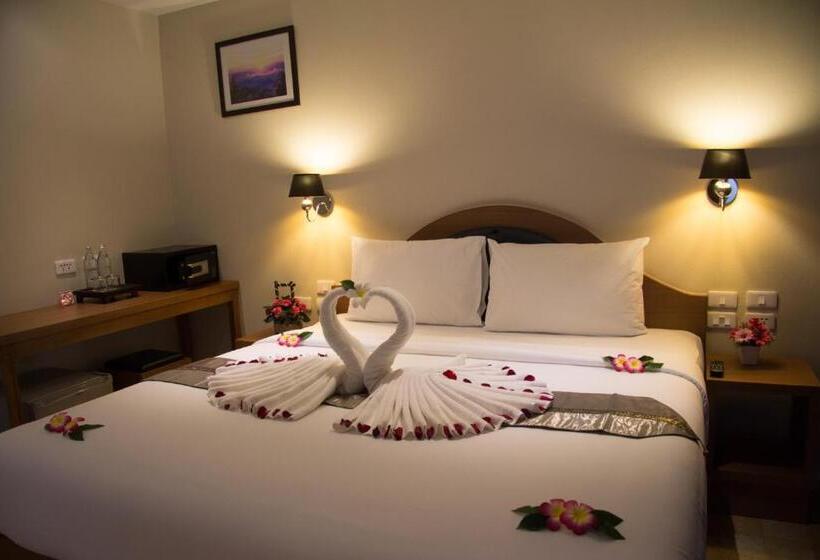 غرفة بريميوم مزودة بشُرفة, At Samui Boutique