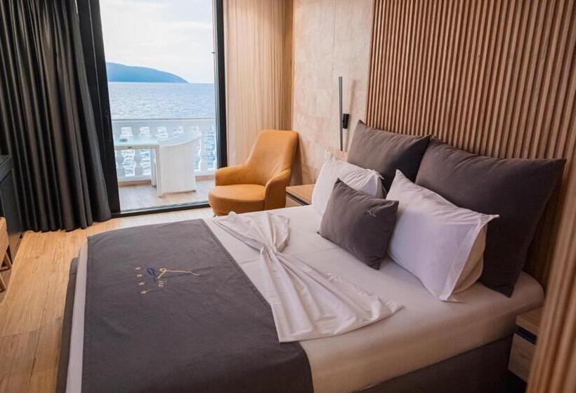 חדר סופריור עם נוף לים ומרפסת, Liro   Adults Only