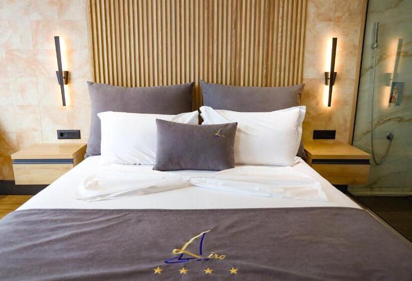 חדר דלוקס עם מרפסת נוף לים, Liro   Adults Only