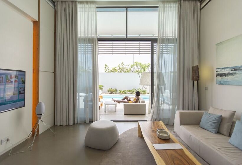 Villa 2 Makuuhuonetta, Nikki Beach Resort & Spa Dubai