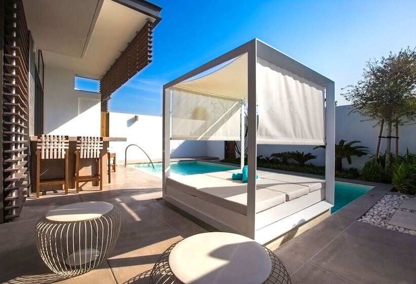 Villa 1 Makuuhuone, Nikki Beach Resort & Spa Dubai