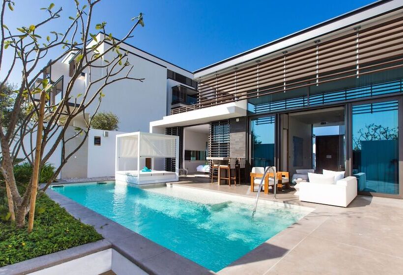 Villa 1 Makuuhuone, Nikki Beach Resort & Spa Dubai