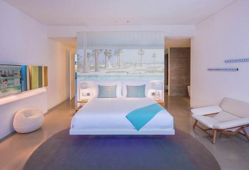 Villa 1 Makuuhuone, Nikki Beach Resort & Spa Dubai
