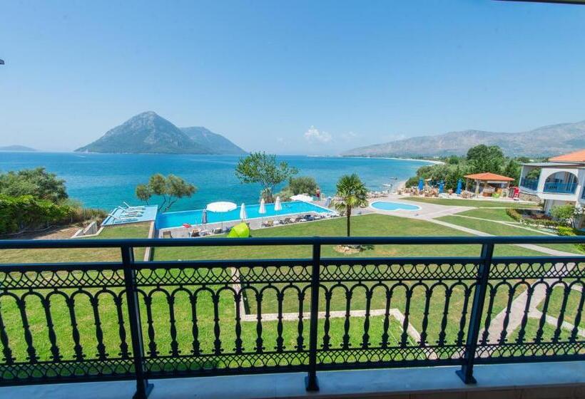 침실 1개 바다 전망 아파트, Thesmos Village