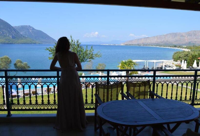 침실 1개 바다 전망 아파트, Thesmos Village