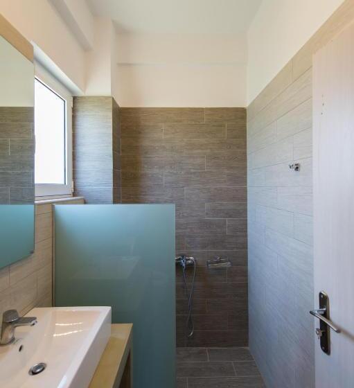 침실 1개 아파트 측면 바다 전망, Thesmos Village