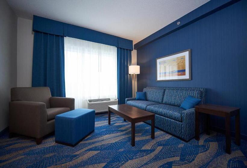 キングサイズベッドのスイートルーム, Holiday Inn Express & Suites St. John S Airport, An Ihg