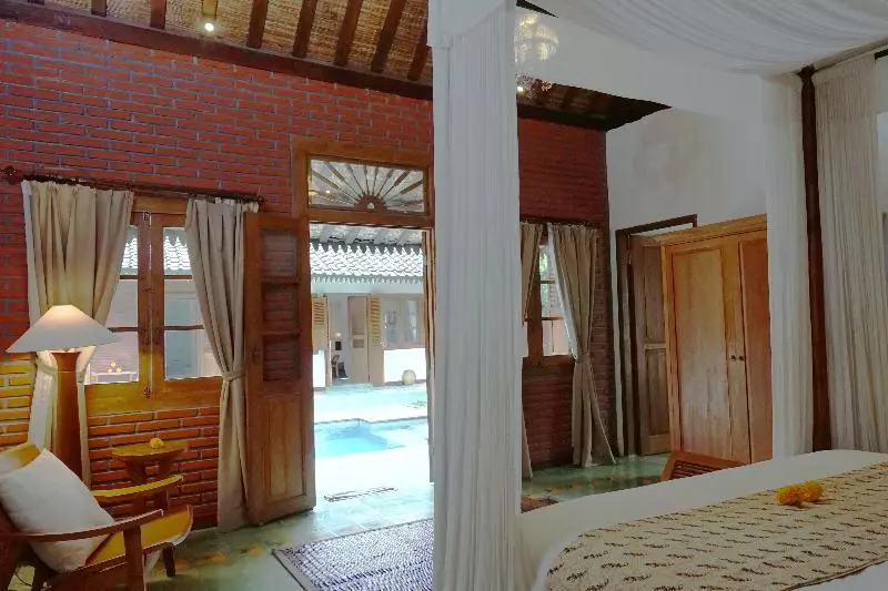 Villa 3 Makuuhuonetta Uima-allas, Villa Berawa