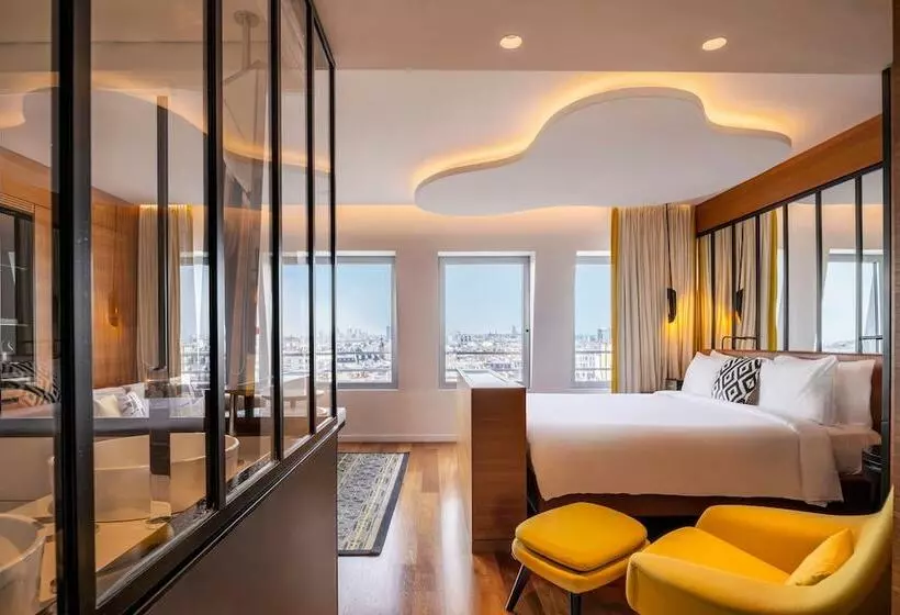 景色の見えるスイートルーム, Renaissance Paris Republique Hotel & Spa