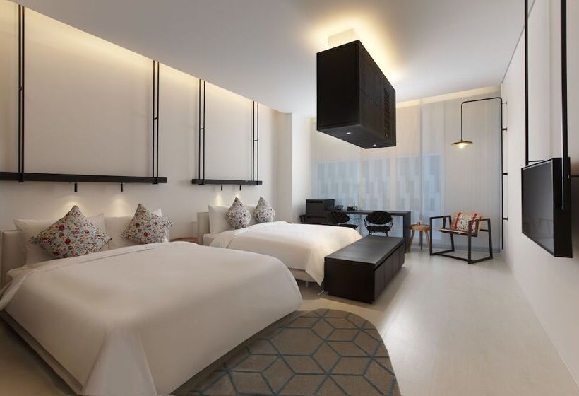 اتاق استاندارد با 2 تخت دوبل, The Place Tainan