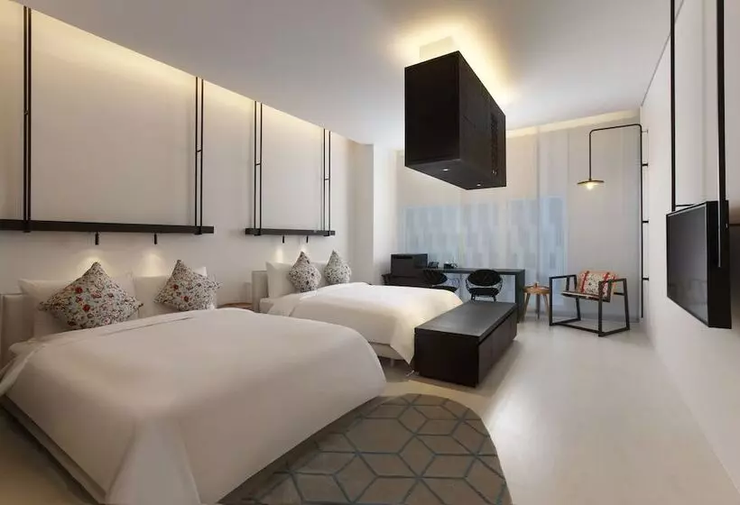 اتاق استاندارد با 2 تخت دوبل, The Place Tainan