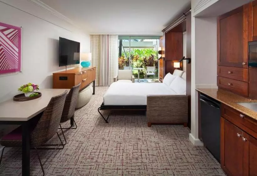 استودیو استاندارد با چشم‌انداز باغ, Marriott's Kaua'i Beach Club