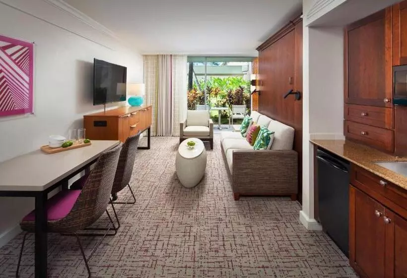 استودیو استاندارد با چشم‌انداز باغ, Marriott's Kaua'i Beach Club