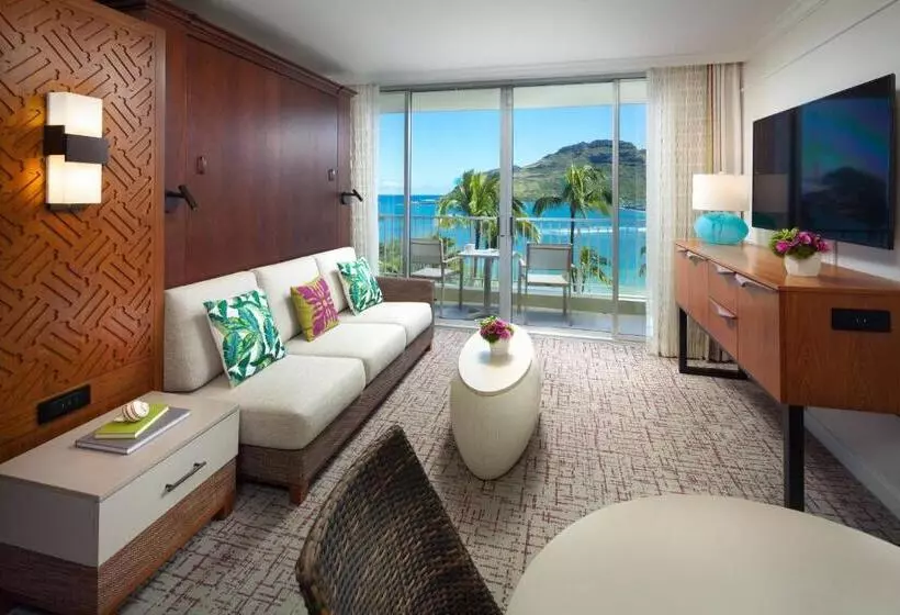 استودیوی استاندارد با چشم‌انداز دریا, Marriott's Kaua'i Beach Club