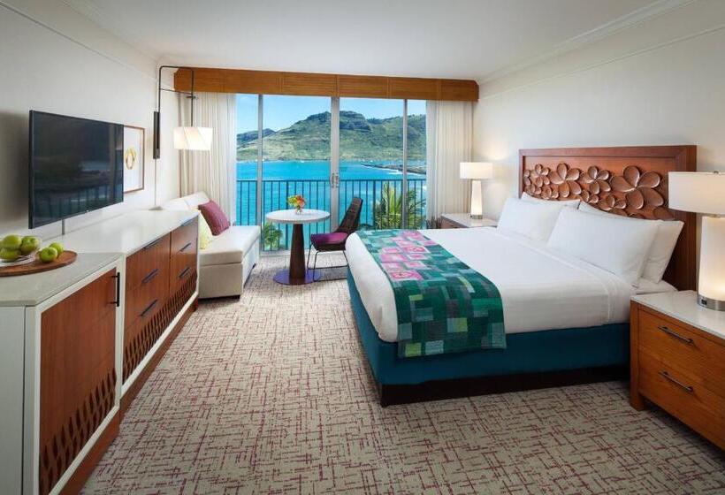 キングサイズベッドのスタンダードルーム, Marriott's Kaua'i Beach Club