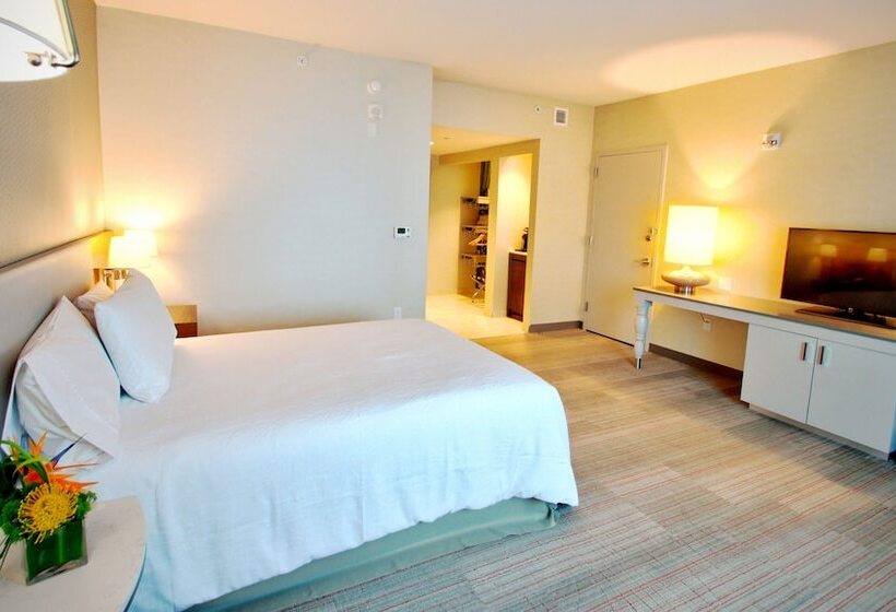 غرفة قياسية سرير كينج لذوى الإحتياجات الخاصة, Hilton Garden Inn Miami Dolphin Mall