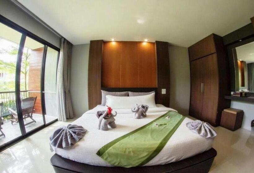 バルコニー付きデラックスルーム, The Breeze Lipe Resort