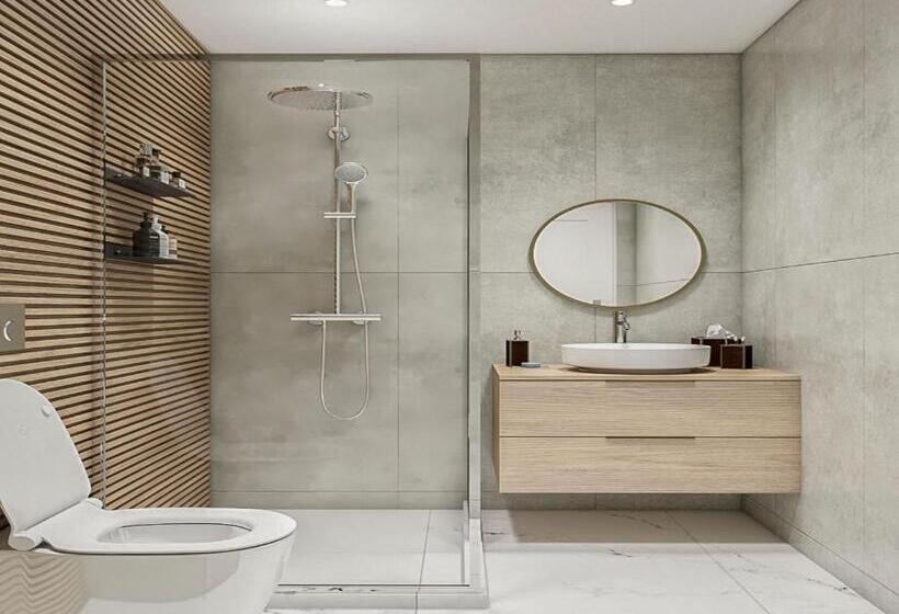 חדר משפחתי נוף לים, Yalla Chorefto   Hotel & Fun