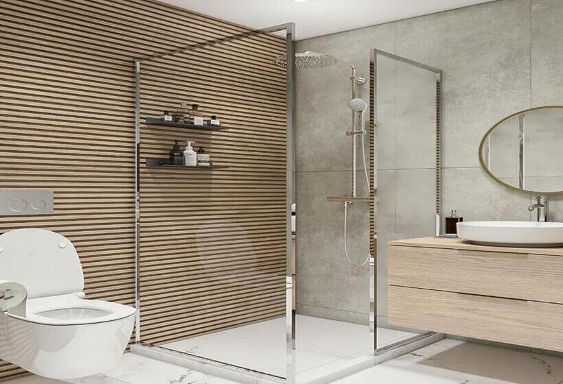 חדר משפחתי נוף לים, Yalla Chorefto   Hotel & Fun