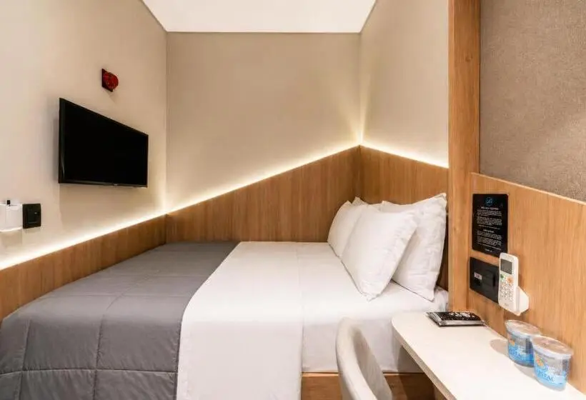 سوییت لوکس, Fast Sleep Suites By Slaviero Hotéis Dentro Do Aeroporto Guarulhos Terminal 2, Desembarque Oeste