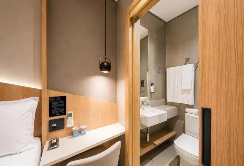 سوییت لوکس, Fast Sleep Suites By Slaviero Hotéis Dentro Do Aeroporto Guarulhos Terminal 2, Desembarque Oeste