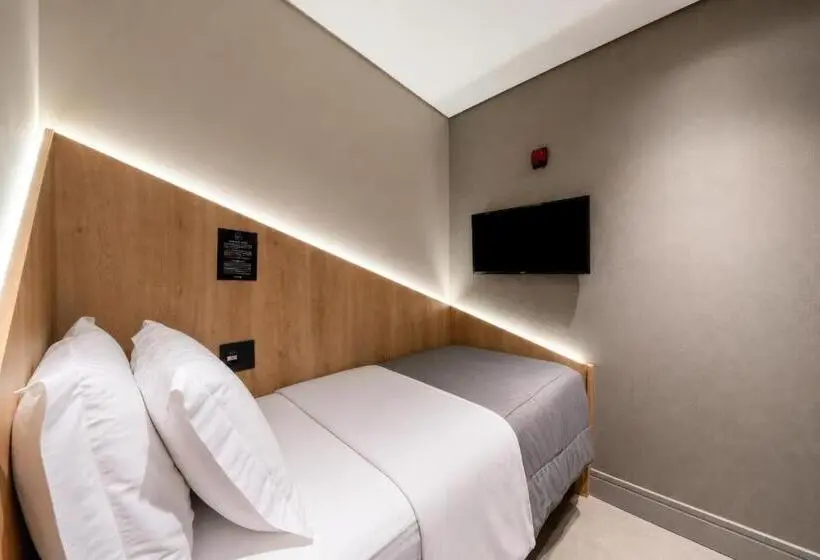 اتاق عادی یک تخته, Fast Sleep Suites By Slaviero Hotéis Dentro Do Aeroporto Guarulhos Terminal 2, Desembarque Oeste